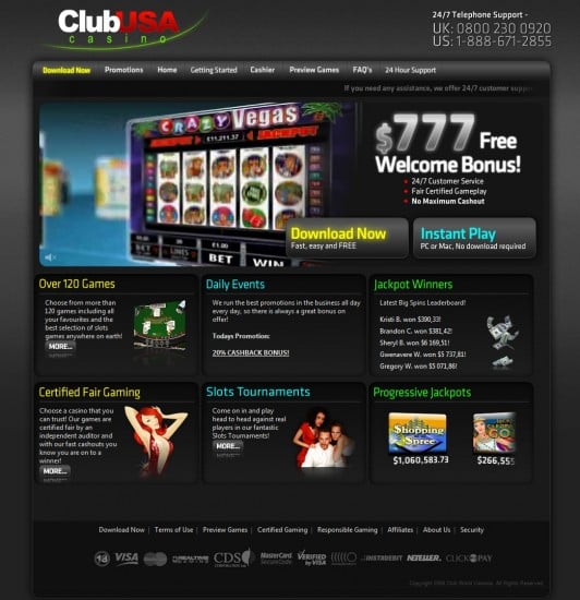 club usa casino