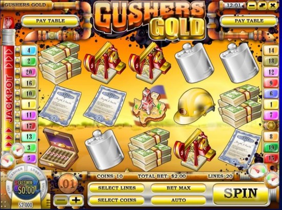 gushers gold slot