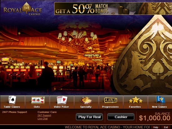 No deposit bonus codes for royal ace casinos