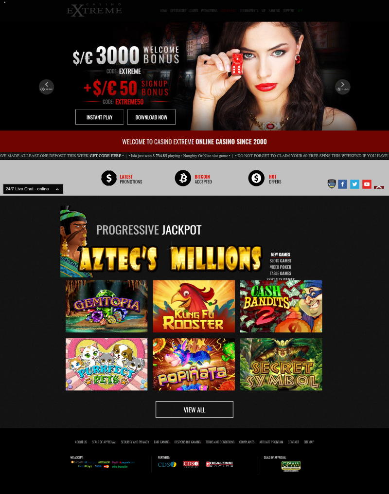 Free Spins Casino Extreme