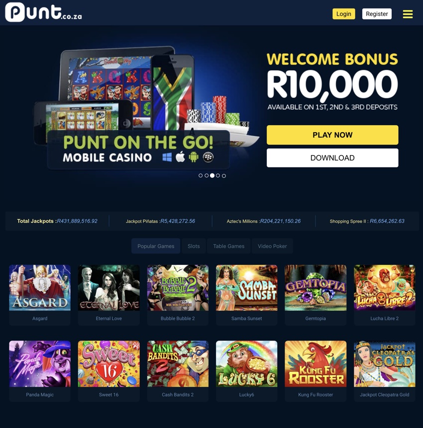 South african online casinos no deposit bonus codes 2021